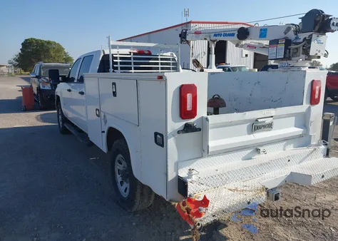 2019 Chevrolet Silverado 2500Hd Wt z USA, uszkodzony, nr VIN 1GC1KREG4KF139010